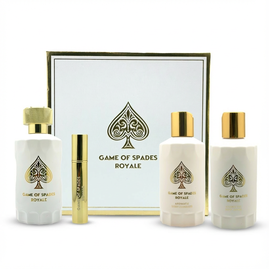 JO MILANO_SET GAME OF SPADES LUXURY COLLECTION ROYALE 4 PCS 3.4 EDP U
