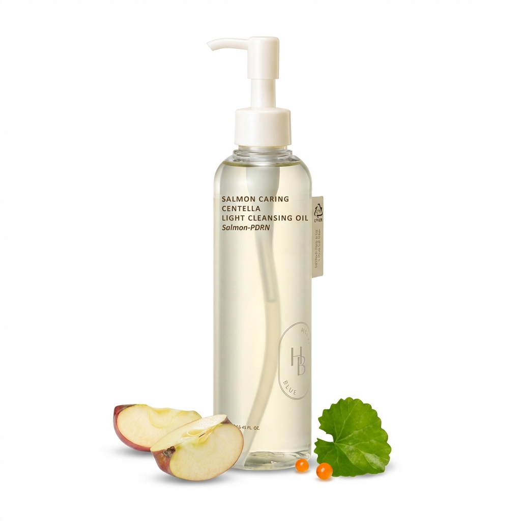 HEVEBLUE_SALMON CARING CENTELLA LIGHT CLEANSING OIL 250ML