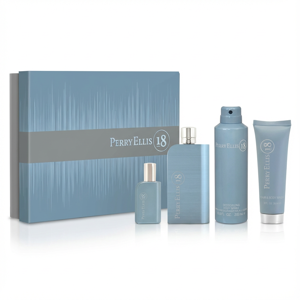 PERRY ELLIS_SET 18'' 4 PCS 3.4 EDT M