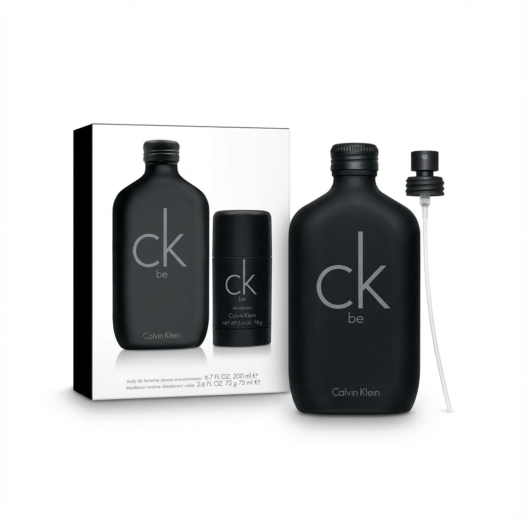 CALVIN KLEIN_SET CK BE 2 PCS 6.7 FL EDT + 2.6 OZ DEODORANTE M