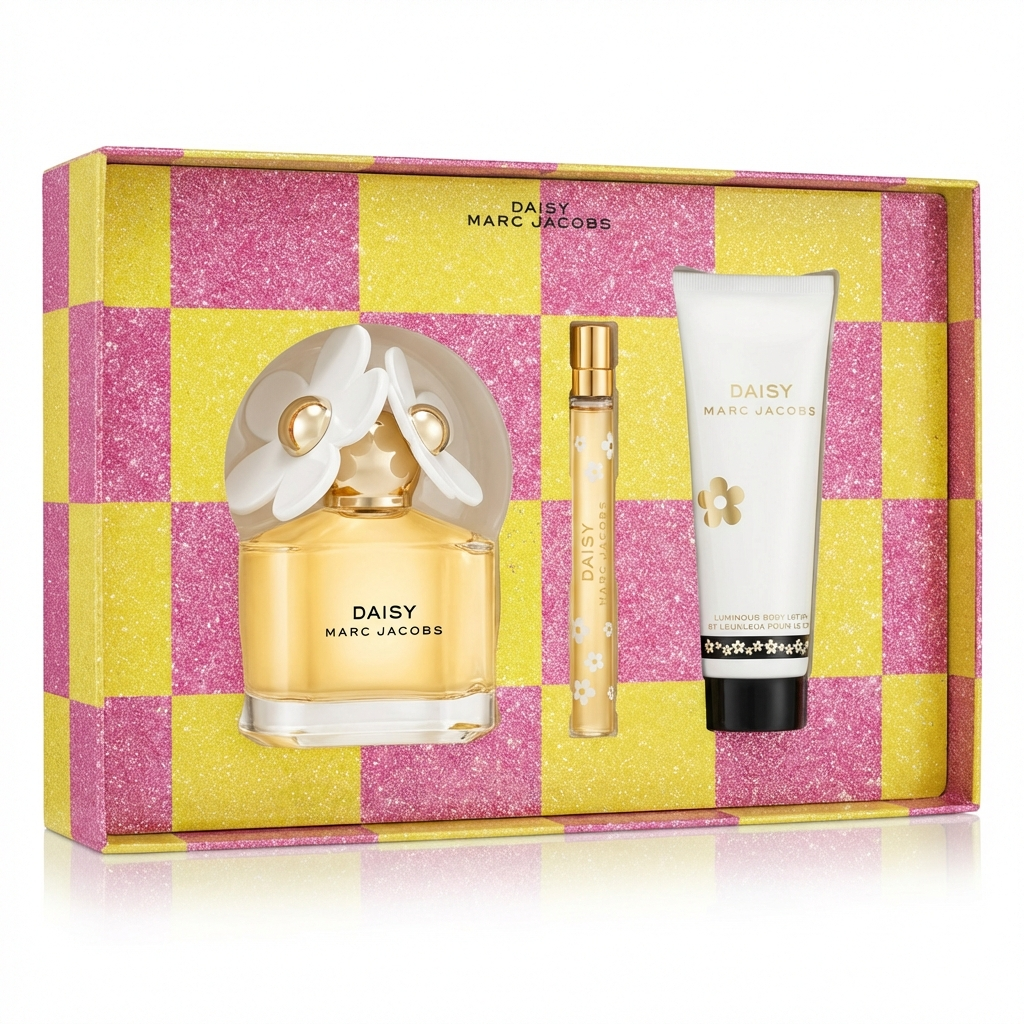 MARC JACOBS_SET DAISY 3PCS 100ML EDT + BODY LOTION + 10ML EDTL