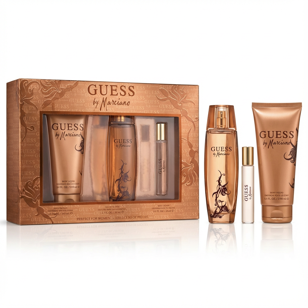 GUESS_SET GUESS MARCIANO 3 PCS B LOTION 6.7/ 3.4 EDP + 15 ML TRAVEL L