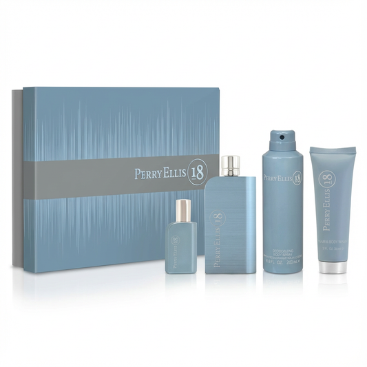 PERRY ELLIS_SET 18'' 4 PCS 3.4 EDT M