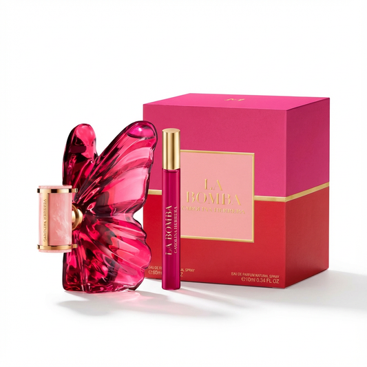 CAROLINA HERRERA_SET LA BOMBA 2 PCS /2.7 EDP + TRAVE 10 ML  L