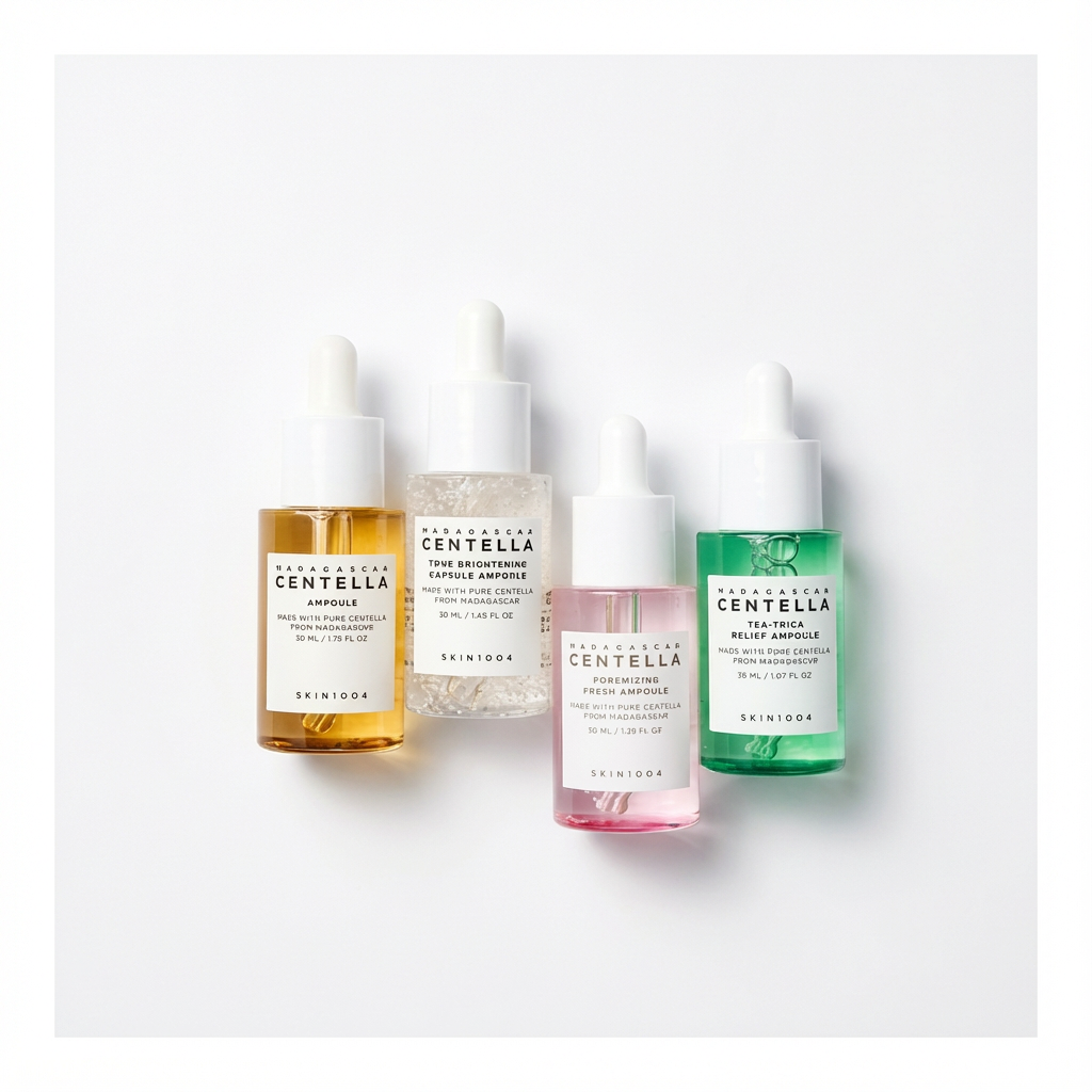 SKIN1004_MADAGASCAR CENTELLA AMPOULE KIT (MINI AMPOULE 4 TYPES)