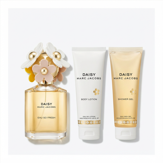 MARC JACOBS_SET DAISY 3PCS 3.3 FL EDT + BODY LOTION + 10ML EDTL