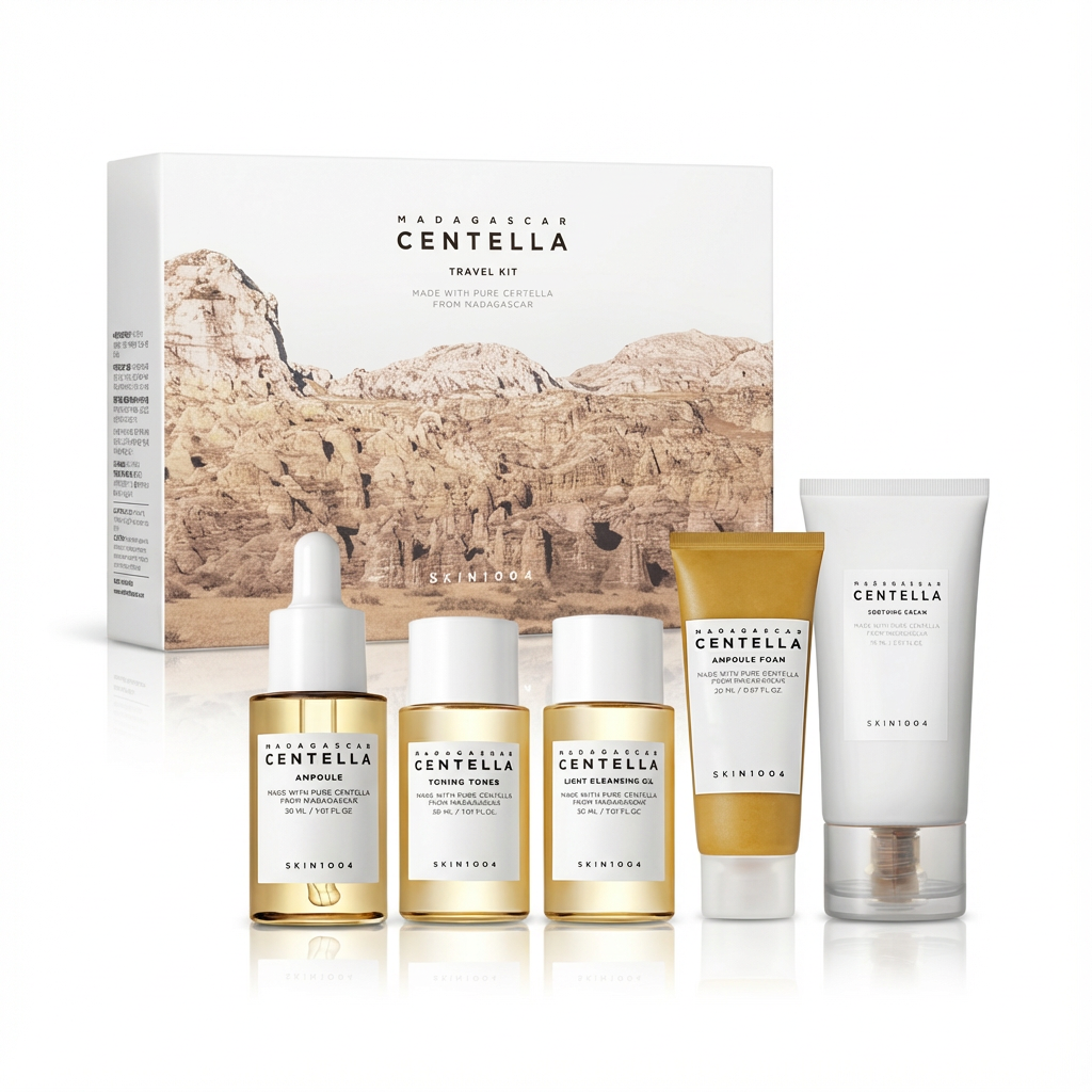 SKIN1004_MADAGASCAR CENTELLA TRAVEL KIT 5 PCS (BOX VERSION NOT POUCH)