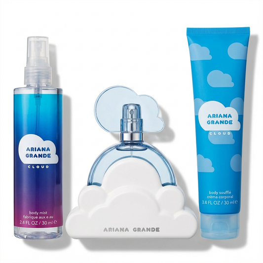 ARIANA GRANDE_SET CLOUD3 PCS/ 3.4 FL EDP+3.4 BODY SOUFFLE+4.0 FL BODY MIST  L