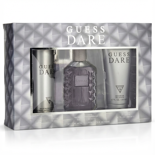 GUESS_SET DARE 3.4 EDT M + BODY SPRAY + SHOWER GEL