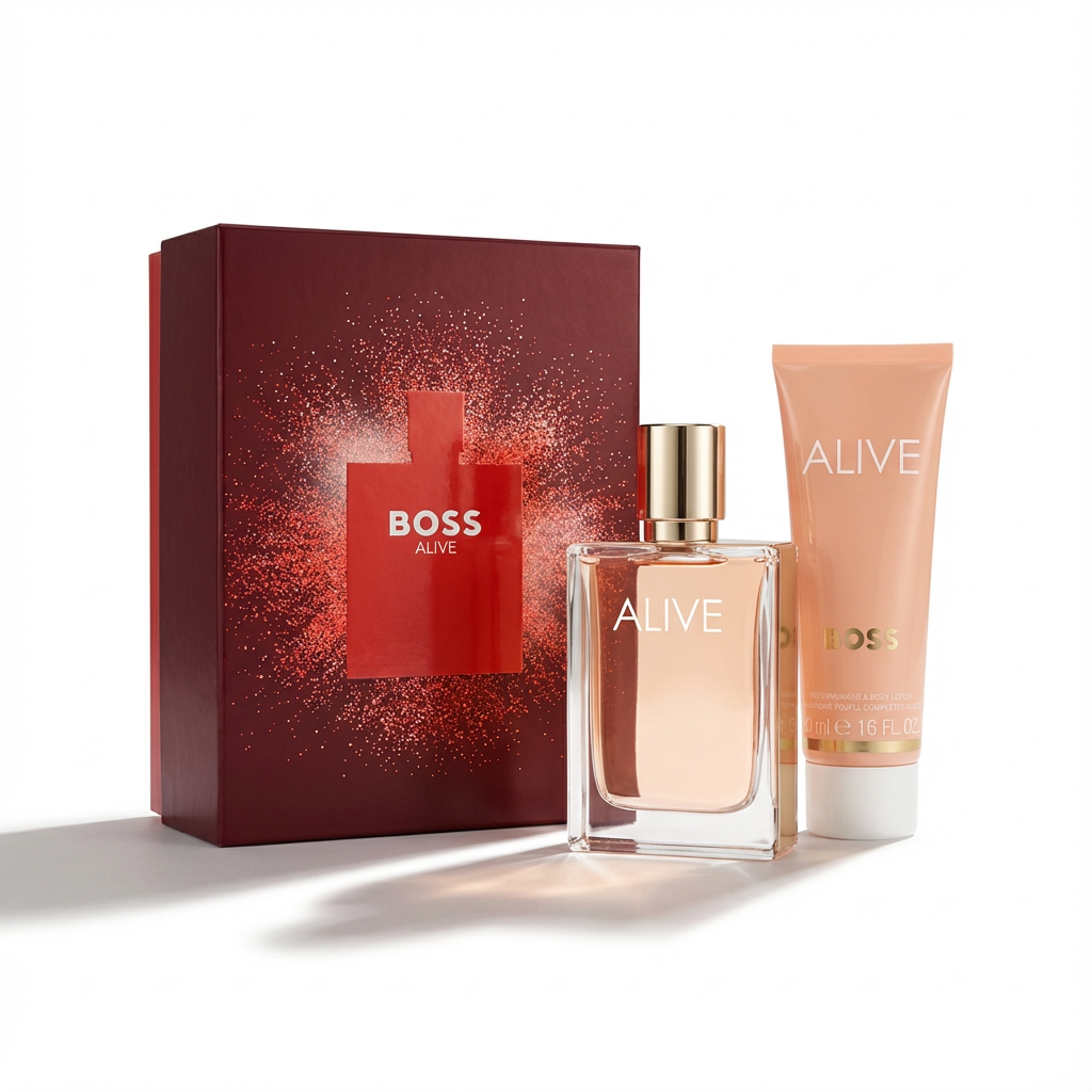 HUGO BOSS_SET ALIVE WOMEN 2PCS 50ML EDP + BODY LOTION L