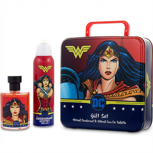 MARVEL_SET MUJER MARAVILLA 3 PCS 100 EDT + DEO + BOX L
