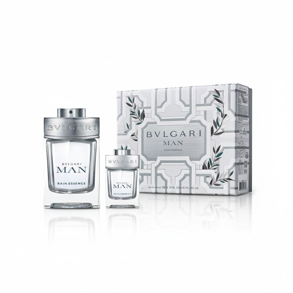 BVLGARI_BVLGARI MAN RAIN ESSENCE 3.4 EDP M + 15ML XMAS SET  (122927) - Italy
